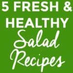 5 Fresh And Healthy Salad Recipes To Make | healthy salad recipes, how to make a healthy salad, healthy salad ideas, salad recipe ideas, salad recipes healthy, healthy meal ideas, healthy lunch recipes || The Butter Half via @thebutterhalf