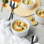 Light French Onion Soup Recipe | healthy french onion soup, homemade soup recipes, soup recipe ideas, healthy soup recipes, cool weather recipes, soup recipes for fall, easy soup recipes, dinner recipe ideas || The Butter Half via @thebutterhalf