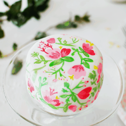 How To Do Edible Watercolor On Marshmallow Fondant | The Butter Half