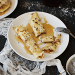 The Best Crepe Recipe With Lavender Maple Syrup