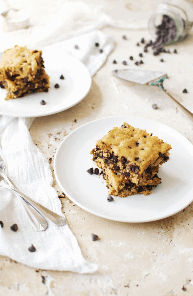 Chocolate Chip Applesauce Cake | Sometimes we all just need to eat cake. And this chocolate chip applesauce cake is a fantastic option to satiate that craving. || The Butter Half #chocolatechipcake #applesaucecake #cakerecipe #thebutterhalf 