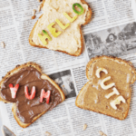 How to Make Fun Conversation Toast | fun breakfast ideas, fun toast recipes, kid friendly breakfast recipes, how to make toast, toast recipe ideas, breakfast ideas for kids, family friendly breakfast ideas || The Butter Half via @thebutterhalf