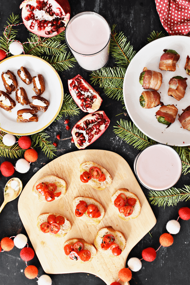 Three Easy Appetizers For Your Holiday Party that are as delicious as they are simple! Christmas appetizers made easy! || The Butter Half #appetizers #easyappetizers #holidayappetizers #christmasappetizers #thebutterhalf