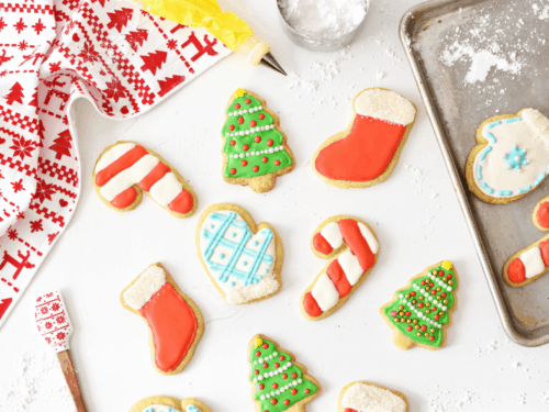 How To Make Holiday Sugar Cookies With Royal Icing The Butter Half