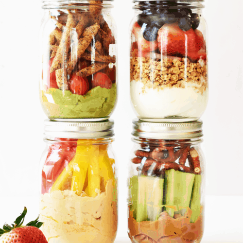 4 Healthy Grab-and-Go Snack Jars | The Butter Half