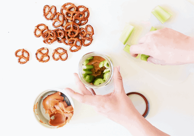 4 Healthy Grab-and-Go Snack Jars | healthy snack recipes, healthy snack jars, easy snack recipes, how to make a snack jar, healthy snack ideas, snack recipes healthy, snack jar ideas, on the go snack ideas || The Butter Half #snackjars #healthysnacks #snacksonthego #thebutterhalf