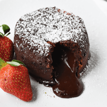 Molten Chocolate Lava Cakes for Two | The Butter Half