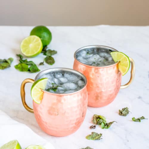 Non-Alcoholic Moscow Mule Mocktail