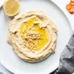 Easy Instant Pot Hummus with Canned Chickpeas (Gluten Free, Vegan)