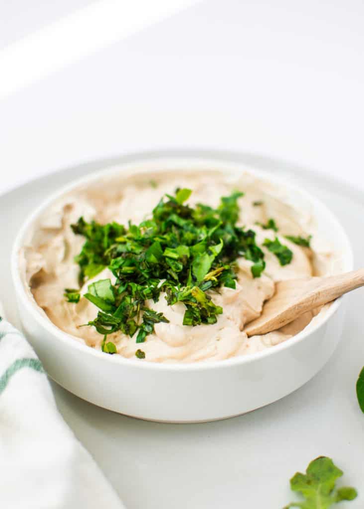 Easy + Healthy French Onion Dip (Gluten Free) The Butter Half