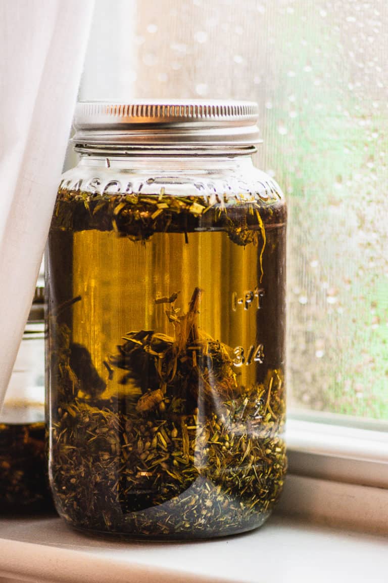 Herb Infused Oils How to Make Herbal Oils with Dried Herbs The