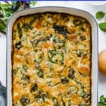 Easy Baked Frittata Recipe with Spinach (Gluten-Free) | The Butter Half