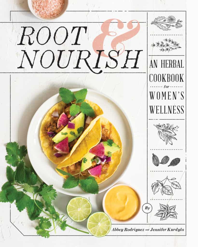 cookbook cover with tacos on cover