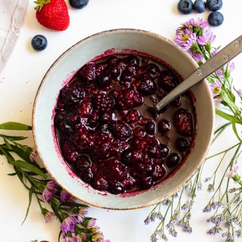 Simple Fruit Compote The Butter Half