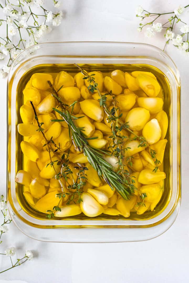 Easy Garlic Confit Recipe The Butter Half