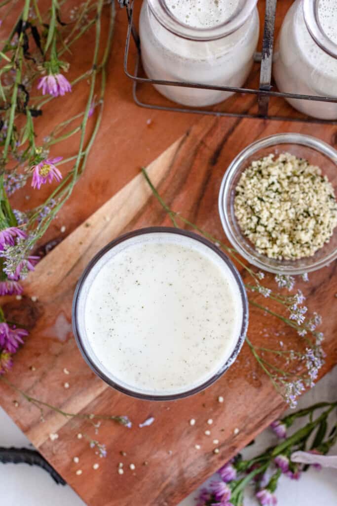 Hemp Milk Recipe The Butter Half