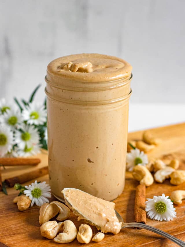 Homemade Cashew Butter Recipe The Butter Half
